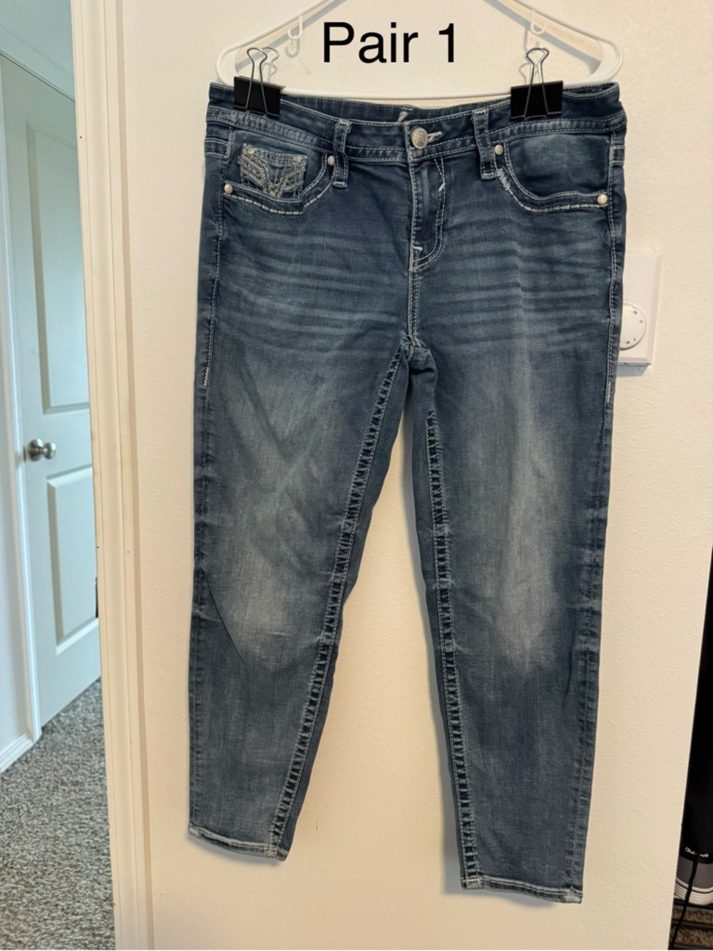 2 pair Vigoss capris, size 13/14